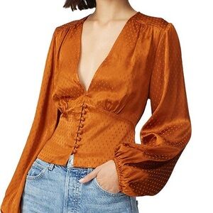 Mercury Satin Blouse